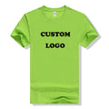Men 50% Cotton 50% Polyester Plain Blank Tee Shirt Wholesale Custom Logo t Shirt Wholesale