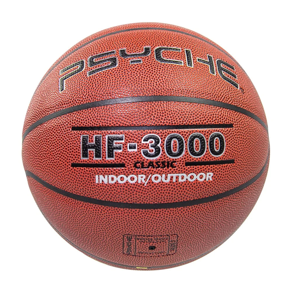 PSYCHE Official Size 29.5 Adult Basketball Hot Selling Size 7 PU Leather Ball for Practice Orange