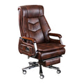Computer Chair Home Leather Business boss Chairs Reclining Office Furniture Manager Executive Seat Reclining Lift Swivel