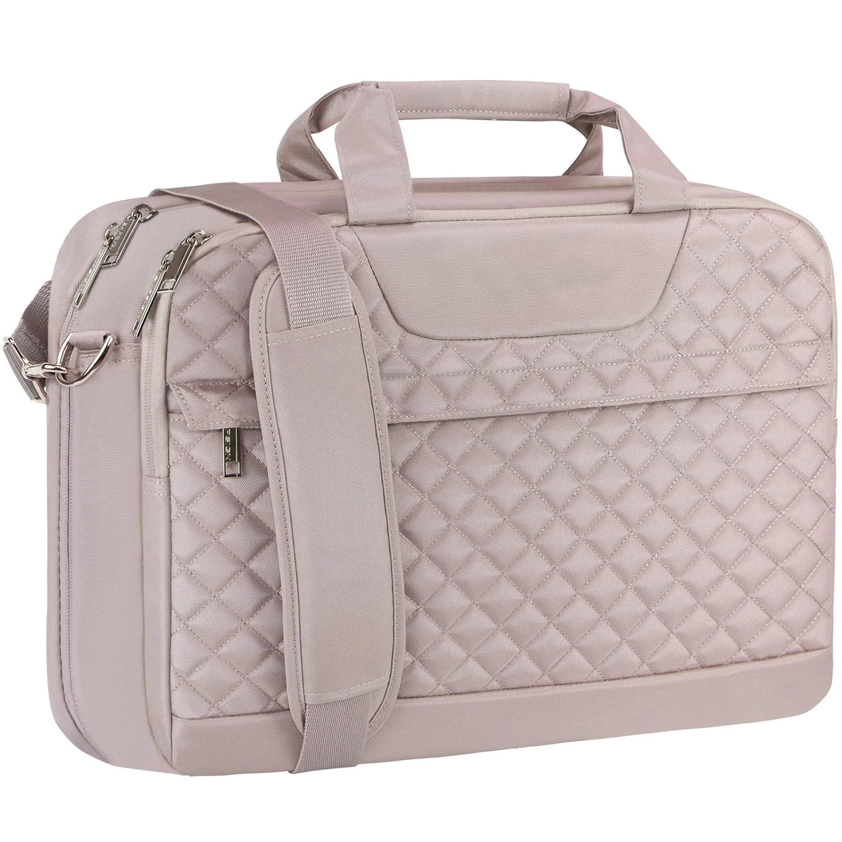 JUNYUAN Durable Portable Large Capacity 17.3 Inch Expandable Nylon Hard Bag Water-Repellent Laptop Case Customized Color