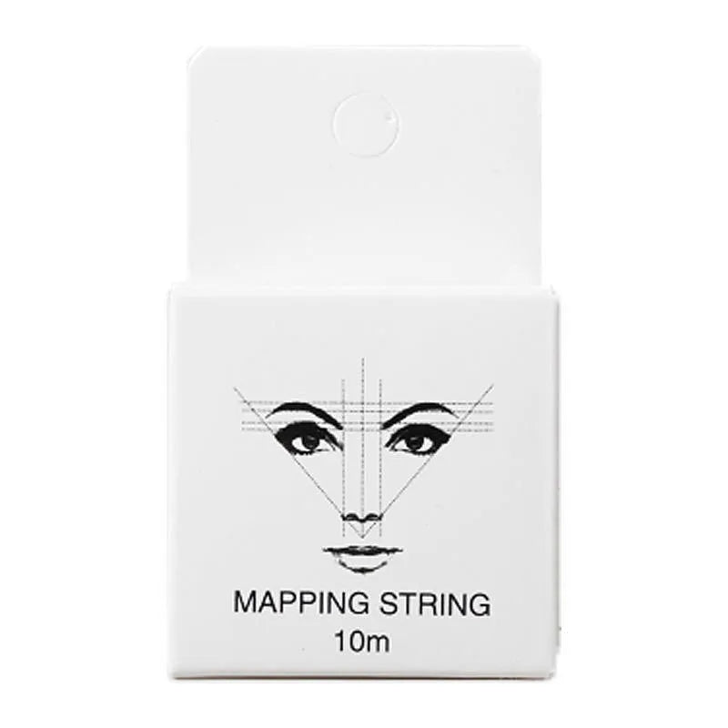 Private Label Brow Mapping String White Tattoo Eyebrows Microblading Brow Thread Mapping String 10M Tattoo Supplies