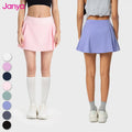 Janya Skirt Tennis Short Clothing Women Dress Outdoor Sports Gym Custom Logo Print Wear Breathable Pockets Printed Skirt Tennis