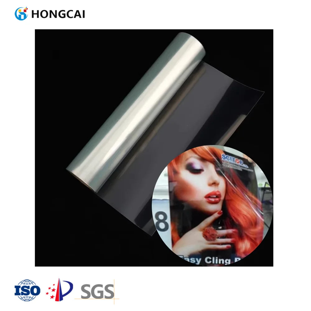 Hongcai Pet Super Translucent HD Double Sided Adhesive Film Acrylic Weak Solvent UV Printing Film Cell Phone case