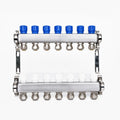220V Traditional Design Underfloor Heating System Manifolds 304 Stainless Steel 2-12ways Water Stainless Steel Distributor