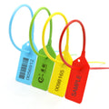 JCPS509 Adjustable Length Courier Services Plastic Strap Seal Sport Shoes Plastic Security Seals with logo and Number