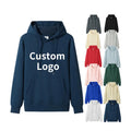 300g 100% Cotton Terry Hoodie Factory Price Manufacturer Custom logo Print Hoody Sweatshirt Regular Fit Unisex Women Men Hoodies