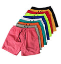 Summer Men Breathable Five-cent Pants Fashion Shorts Custom logo Printing Solid Color Men Beach Shorts