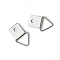 TS-K012A Silver Picture Frame Hook Triangle Ring Picture Hanger for Hanging Paintings Artwork Pictures and Photos