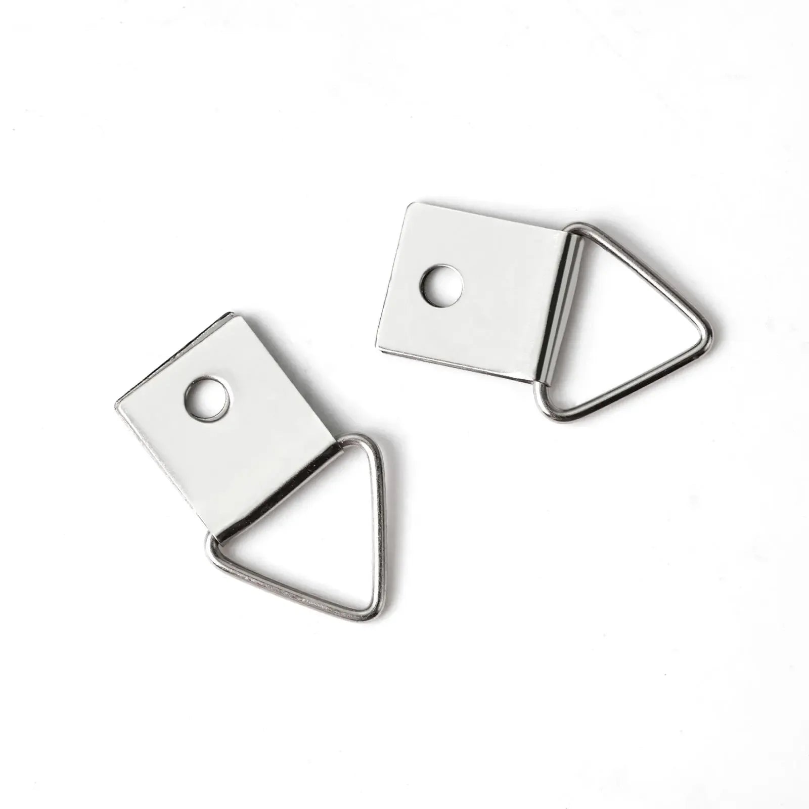 TS-K012A Silver Picture Frame Hook Triangle Ring Picture Hanger for Hanging Paintings Artwork Pictures and Photos