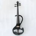 Violin Electric for Sale Good Quality Factory Price Violin Instrument Black Color Electric Violin