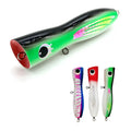 MISTER LURE OEM Pesca Bait Fishing Wood Lure Making Big Game Trolling Wooden Gt Popper Lure