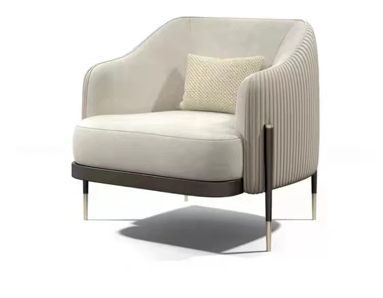 New Design Single Sofa Leisure Chairs Luxury Living Room Furniture Sofa Chairs Modern Classic Collection