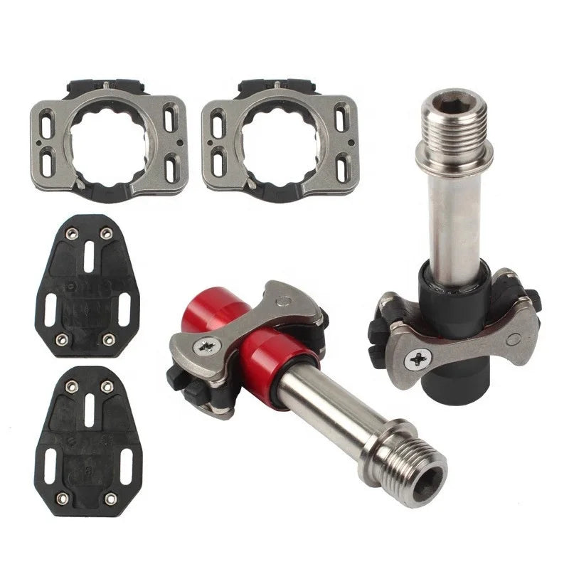Titanium Alloy Axle Ultra-light Self Locking Auto Lock Road Bicycle Pedal for SpeedPlay Pedal