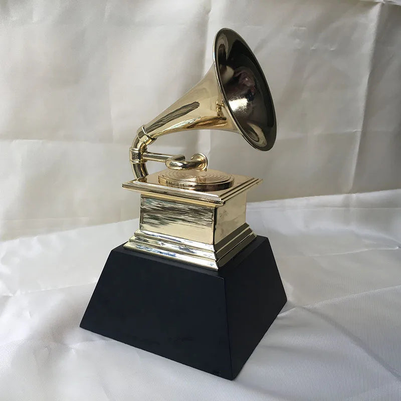 Factory Direct Retro Record Phonograph Creative American Decorative Metal Home Bar Cafe Living Room Decoration
