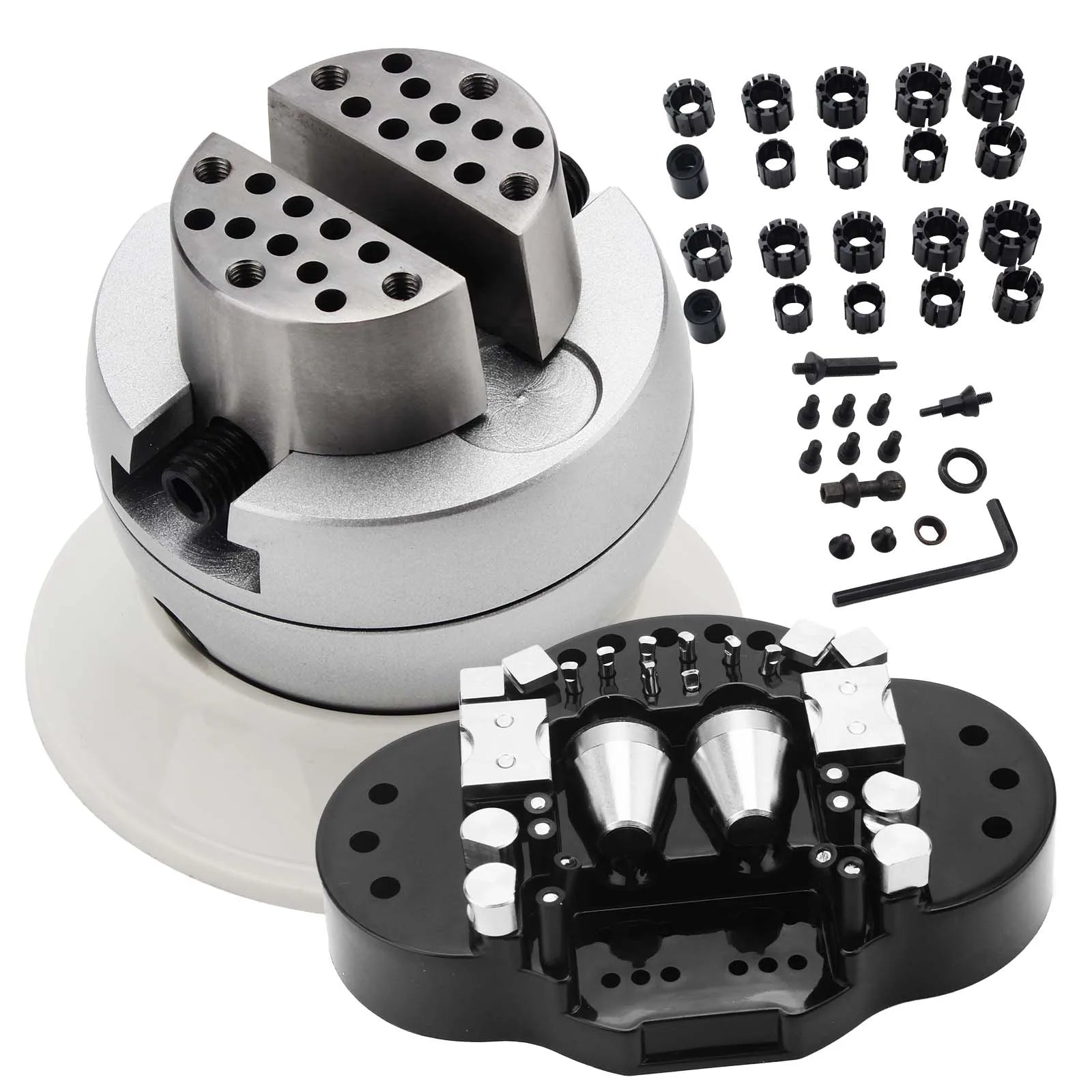 Professional 360 Degrees Rotation Ball Vise Standard Block for Jewelry Engraving Setting Tool