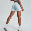 European American Women's High Waist Yoga Pants Quick-Dry Outdoor Fitness Leggings Elastic Waist Beautiful Peach Hip Sports