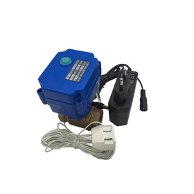 Water Leak Valve 5v 220v Dn8 Dn15 Dn20 Dn25 CWX-15N Electric Auto Shut off Valve for Water Leak