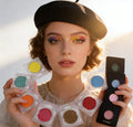 Best Quality DIY Private Label High Pigment Matte Shimmer Glitter Duochrome Eyeshadow Palette for Dark Skin Tone Dry Eye Makeup