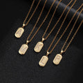 HOVANCI Personalised Initial Letter Necklace 12 Simple Cubic Zircon Stone Women Gold Filled 26 Letter Necklace