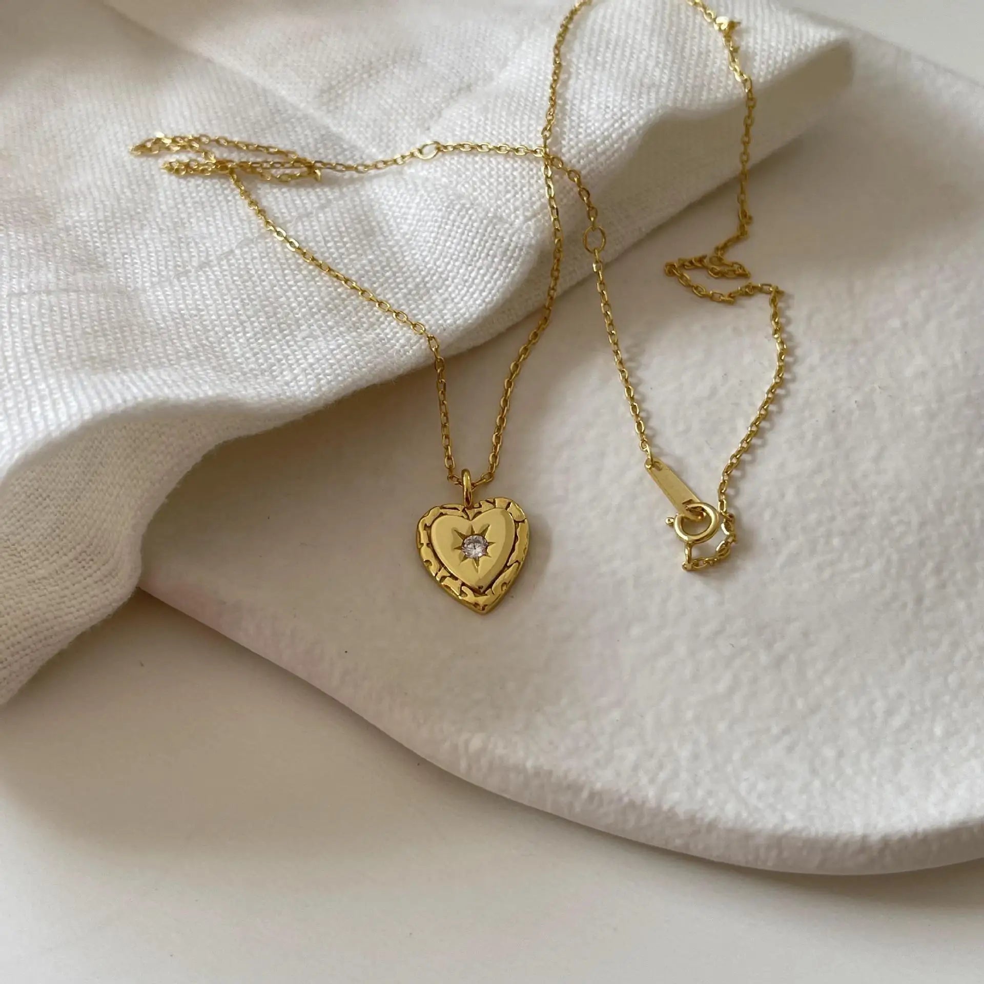Trendy Boho Heart Pendant Women Jewelry Necklace