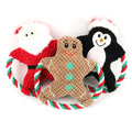 Wholesale Durable Squeaky Pet Dog Christmas Plush Chew Toys