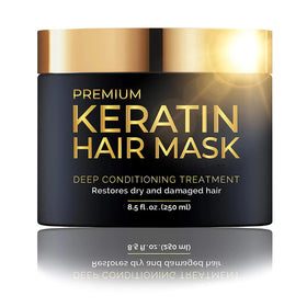 Private Label Natural Premium Keratin Hair Mask - Professional Treatment for Hair Repair Nourishment & Beauty
