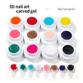 JTING Hot Popular 5D Three-dimensional Effect Carving Gel Nails Art Glue Nail Salon Supplies Professional OEM/ODM Custom MegaBDM