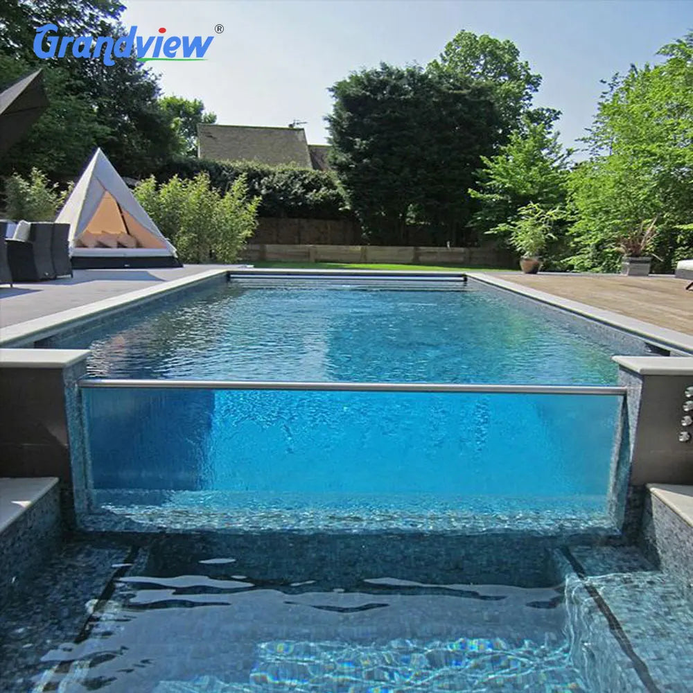 Wholesale Factory Inground Pool clear Glass Swimming Pool