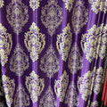 Xinlan Wholesale Simple Curtain Design Luxury Woven Curtain Material Thermal Jacquard Blackout Fabric