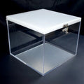 Custom Size Acrylic Display case With Lock Acrylic Box Acrylic Gift Box