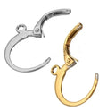 Factory Wholesale Price 316 Stainless Steel Jewelry Accessory Round French Hook French Earring Clip for Sale