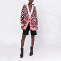 Custom Winter Long Casual Wool Cashmere Free Size Quick Dry Breathable Women's Knitted Cardigan