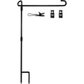 Hot Selling Black Outdoor Advertising Decoration Garden Flag Flagpole Frame