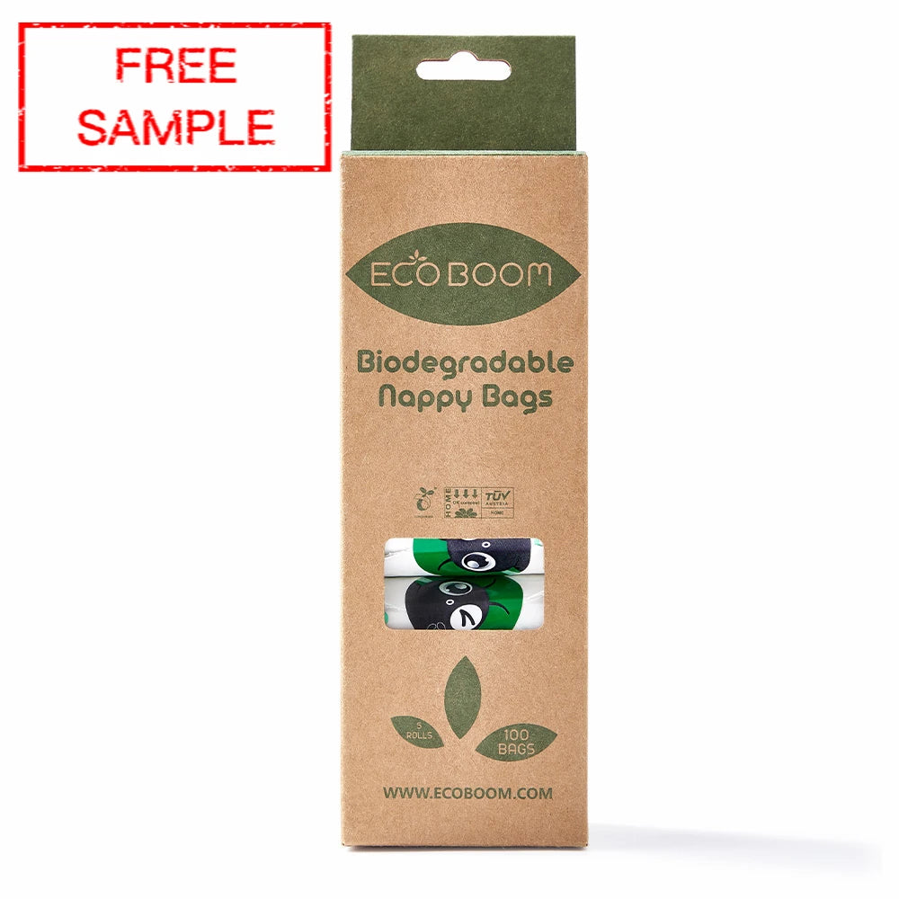 ECO BOOM Natural Ecologic Nature Sustainable Dealer Batch Order Biodegradable Diaper Bag