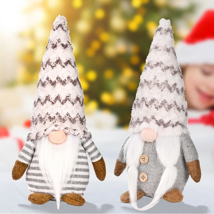 Factory Price Christmas Gnomes Doll Faceless Plush Xmas Tree Hanging Ornament Home Decor Gift in Stock Drop Ship