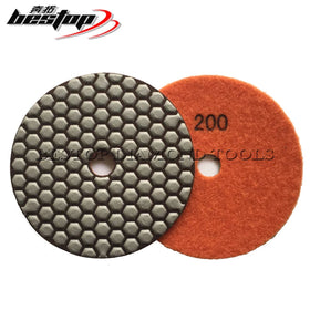 5 Inch OEM Customizable Diamond Dry Polishing Pad for Stone and Concrete