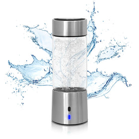 300ml Glass Spe Technology Hydrogen Water Bottle Malaysia Rich Portable Hydrogen Water Generator with Platinum Coating
