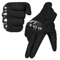 For Moreok Custom Full-Finger Racing Gloves Carbon Fiber Winter Gloves Joint Protection Non-slip Feature for Men Women's Cycling