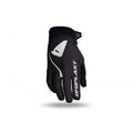 SKYLINE Motocross/Enduro Gloves Comfortable Leather Polyester Cotton Protective Riding Gloves for Summer & Winter Black
