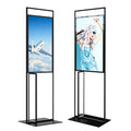 Vertical LED LCD IP65 Indoor/Outdoor Floor Standing Touchscreen Media Player 65/55 Inch Digital Signage Display for Retail Store