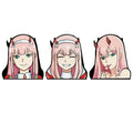 3D Flip Effect Anime Lenticular Printing Darling in the Franxx 3D Motion Sticker