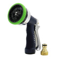 Adjustable High Pressure Water Gun 9 Patterns Hose Nozzle Car Wash Garden Watering Spray Gun MegaBDM