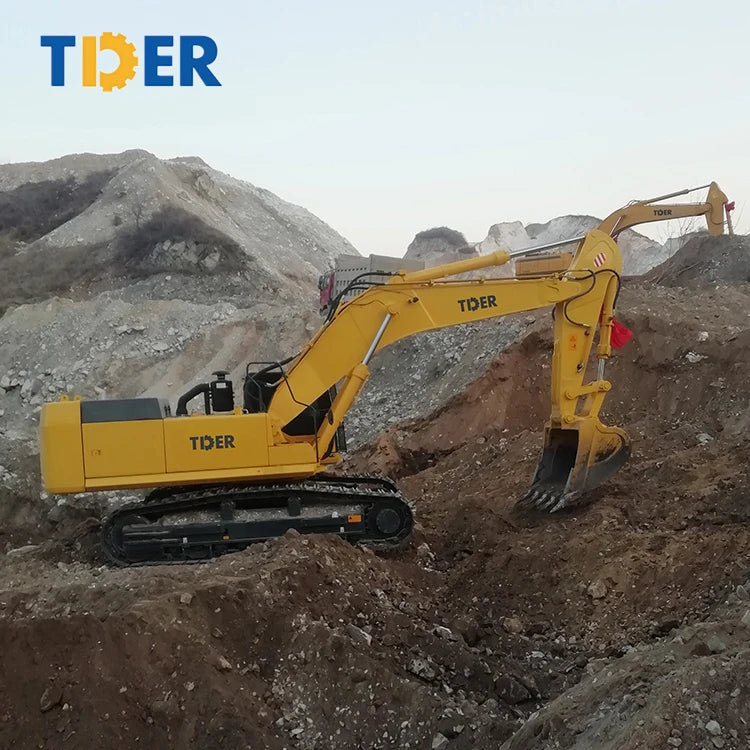 TDER China Factory Big Mining Construction Excavator Price 38Ton 52 Ton 60 Ton Excavator in Mountain
