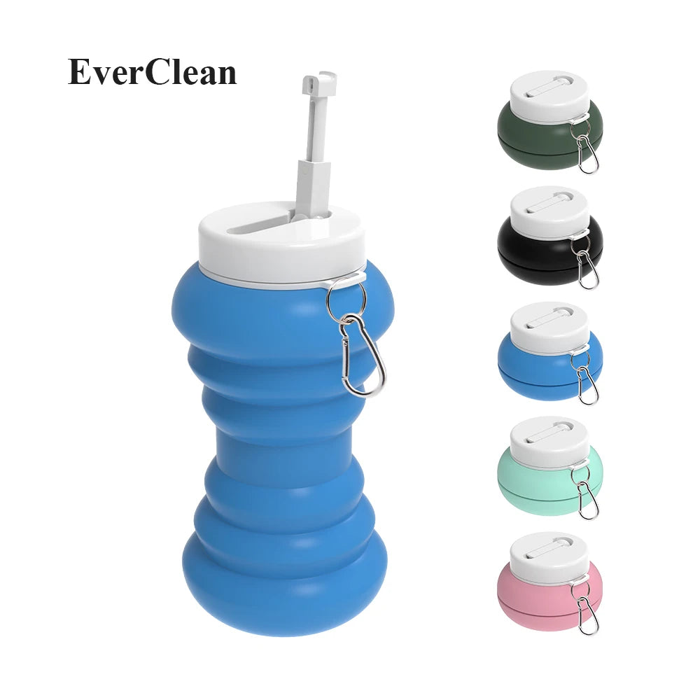 Large Capacity Portable Modern Outdoor Travel Bidet 600ml Collapsible with Vertical Spray and Easy Installation