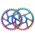 BUCKLOS Chainrings Offset 6mm Direct Mount MTB Bike Crankset 32T 34T 36T 38T Narrow Wide Bicycle Chainwheel