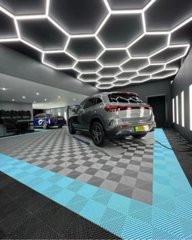 First Class Quality Detailing Garage Flooring Tiles Vented Car Click Tiles