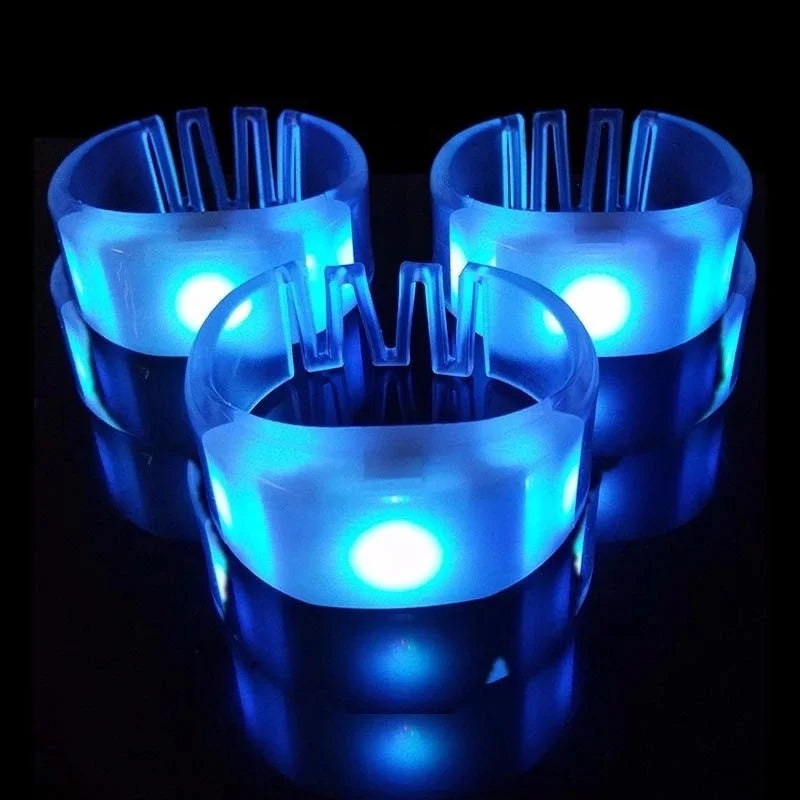 Factory Direct Multicolor Luminous LED Wristband Bracelet for KTV Atmosphere Remote Graduation Valentine's Day Thanksgiving