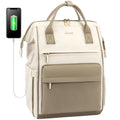 LOVEVOOK Business Work Bag With USB Port Business Travel College School Computer Backpack for Women Men Laptop Backpack Purses MegaBDM