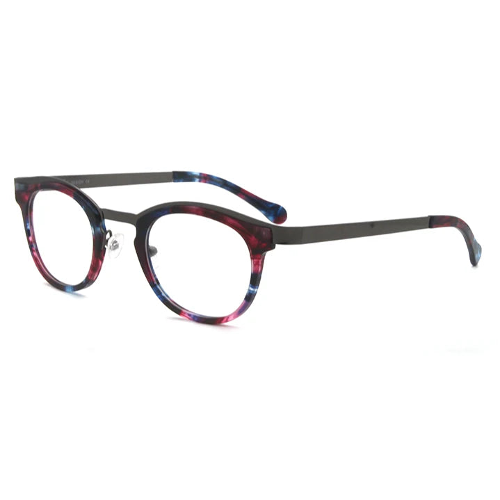 New Trend Designer Diamonds Cat Eye Mazzucchelli Acetate Frames Optical Spectacle Eyeglasses Glasses for Women Ladies RMG7056