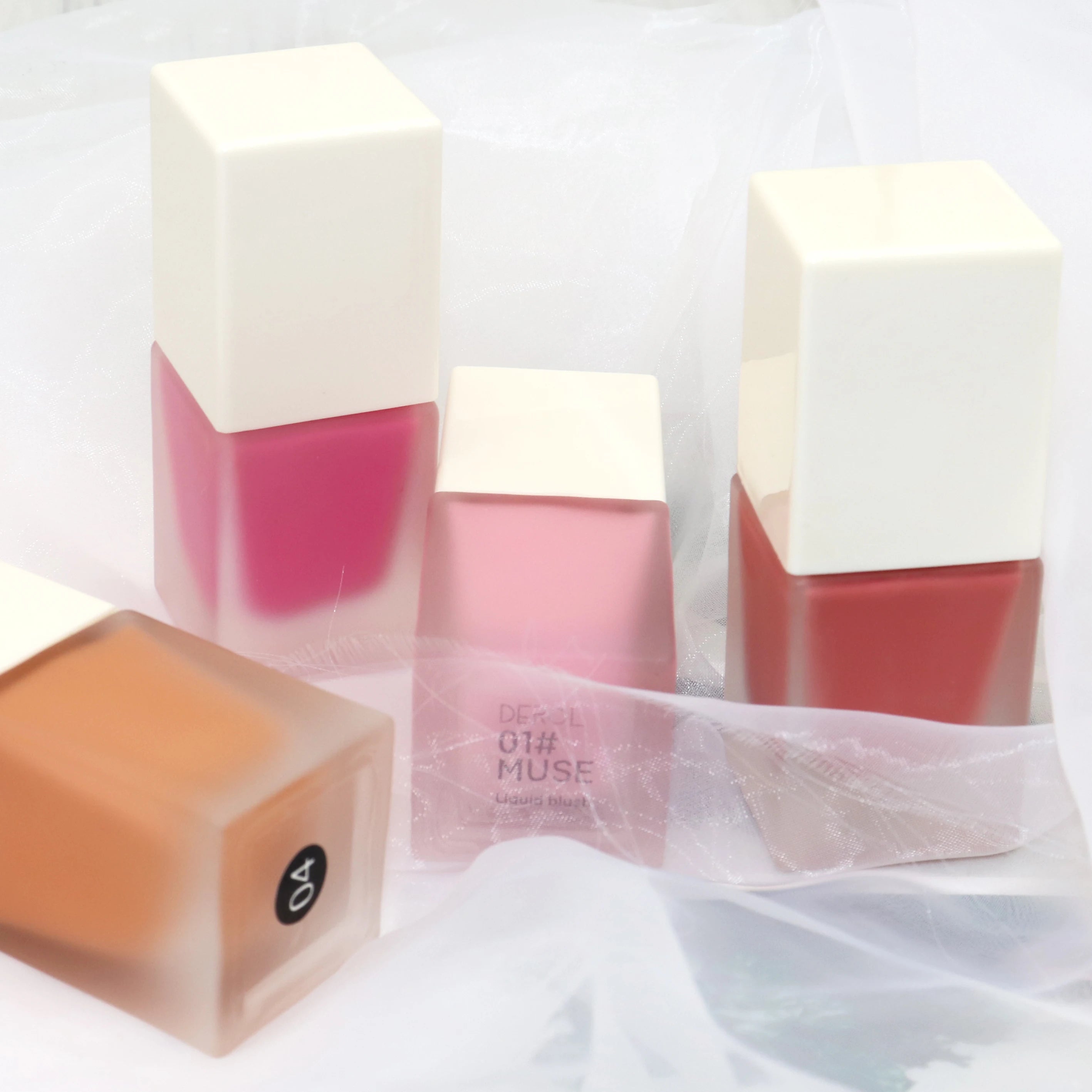 Custom Logo Face Liquid Blusher on Makeup OEM 6 Color Waterproof Long Lasting Private Label Liquid Blush